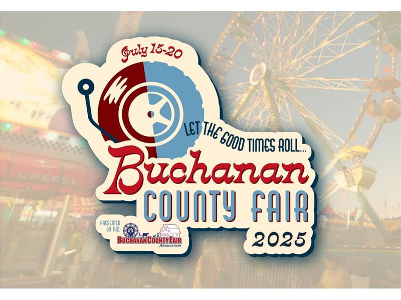 Logo for 2025 Buchanan County Fair